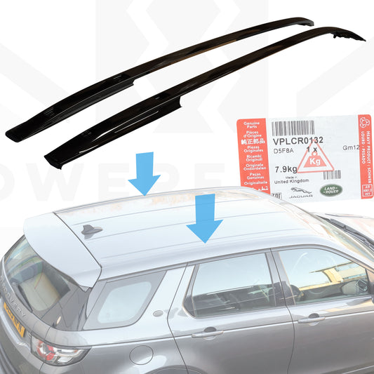 Genuine Roof Rails for Land Rover Discovery Sport - Gloss Black