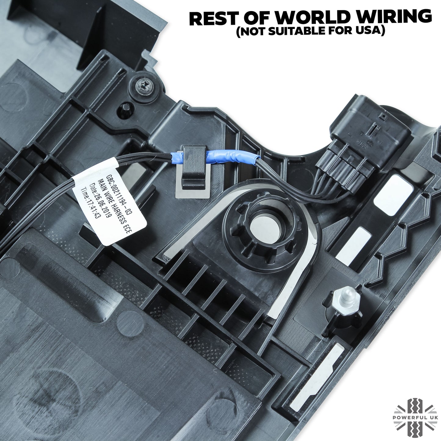 Smoked Rear Lights - UK Spec - for Land Rover Defender Model X