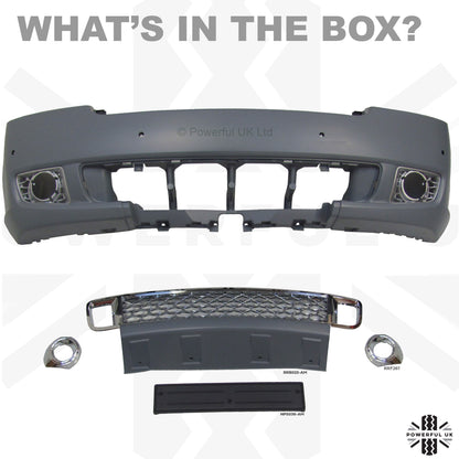 "Exterior Design Pack" Front Bumper for Range Rover L322- Aftermarket
