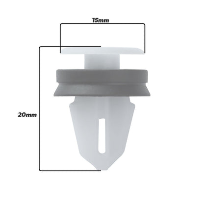 Plastic Door Card Panel Trim Clips for Land Rover Freelander 2 (x5)