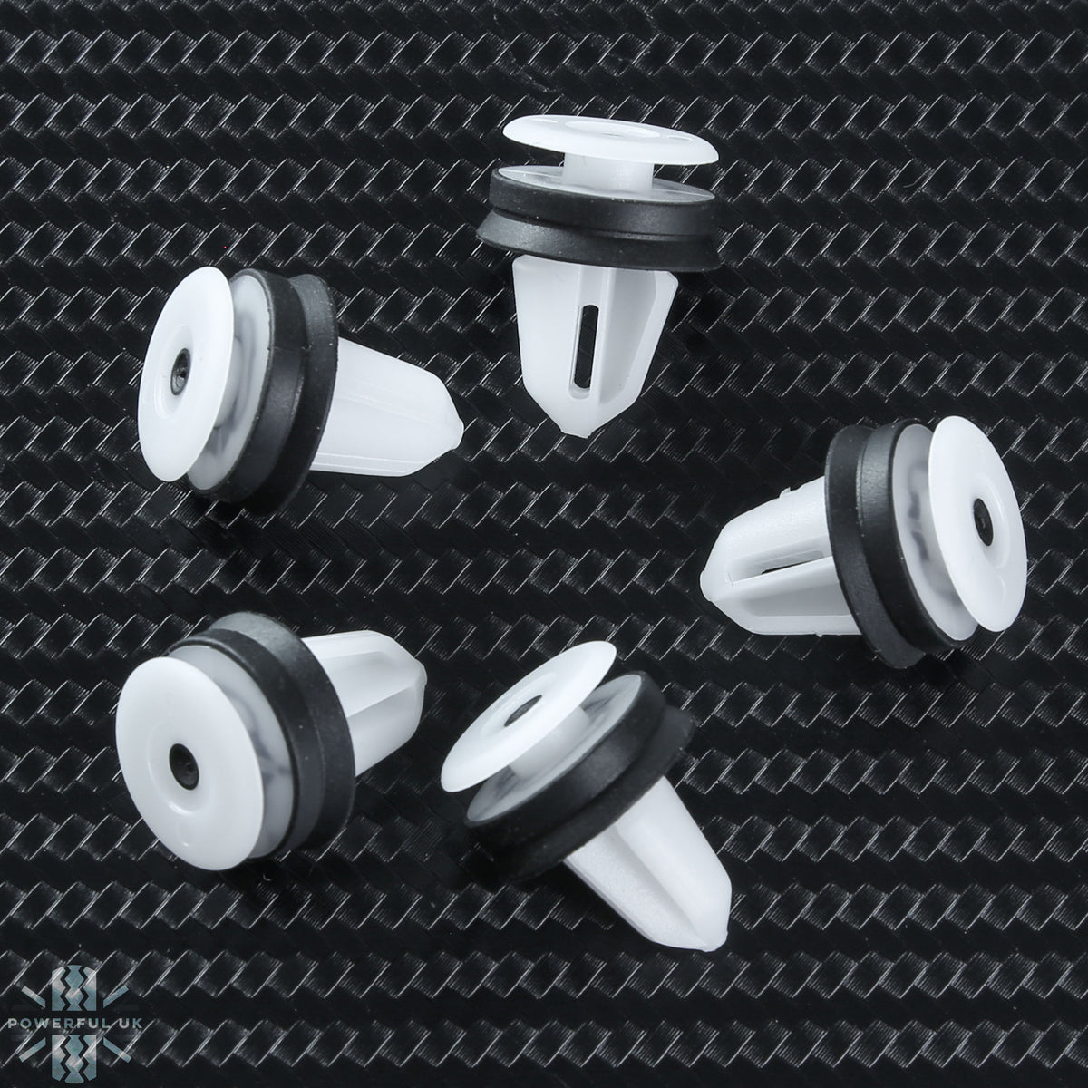 Plastic Door Card Panel Trim Clips x 5 for Land Rover Discovery 4
