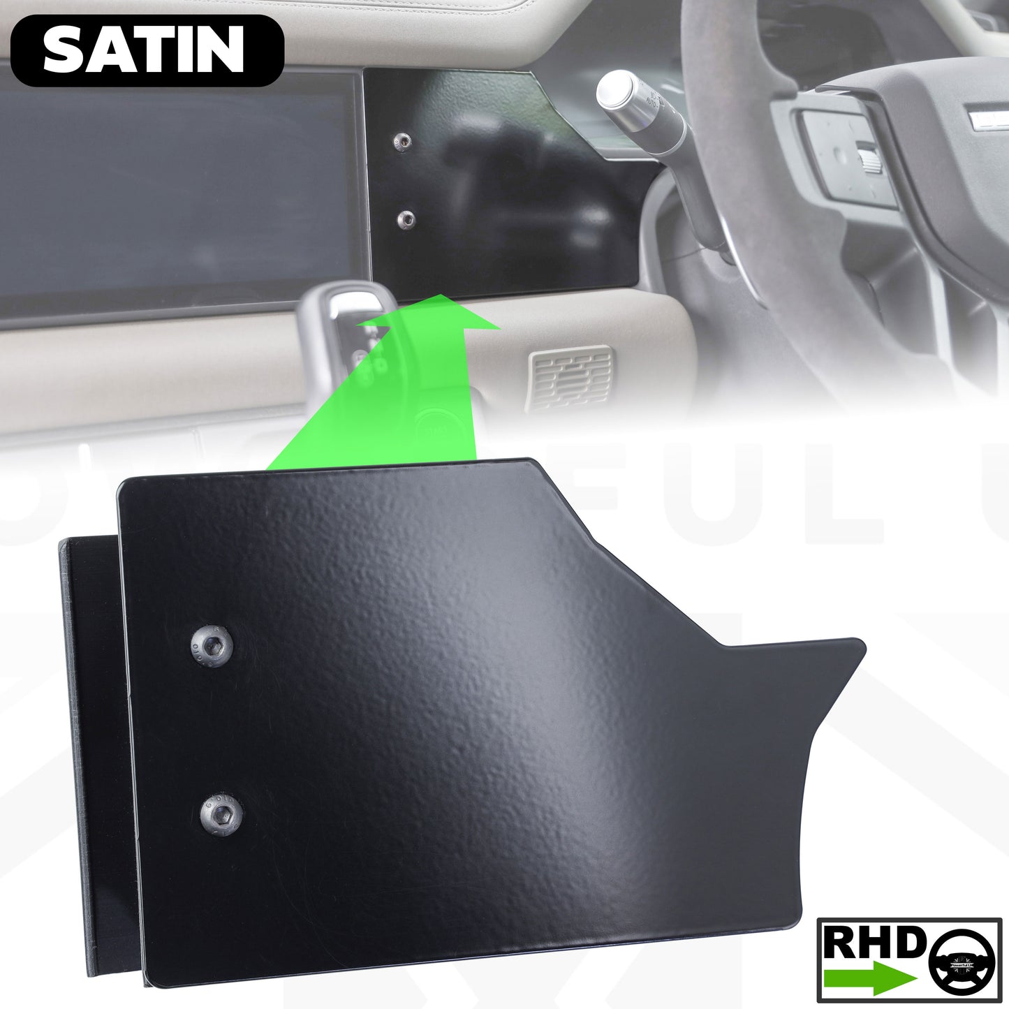 Auxiliary Panel Kit for Land Rover Defender L663 - Right Hand Drive