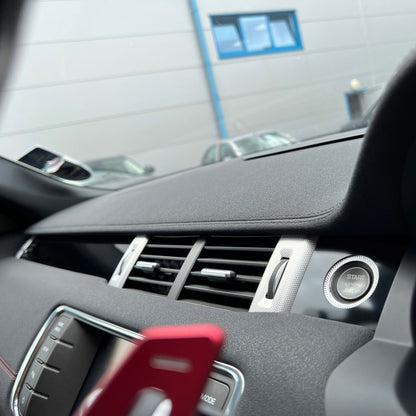 Satin Black Dash Insert Kit for Range Rover Evoque (2011-18) - RHD