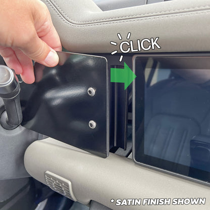 Auxiliary Panel Kit for Land Rover Defender L663 - Textured Black - Left Hand Drive