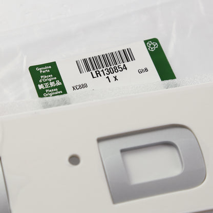 Bonnet Lettering - Satin Silver - for Land Rover Defender L663