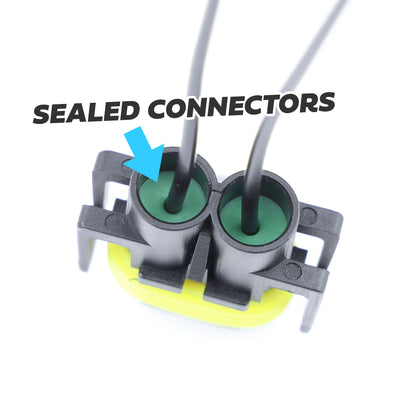 H8 Bulb Connector with Pre-fitted Wires