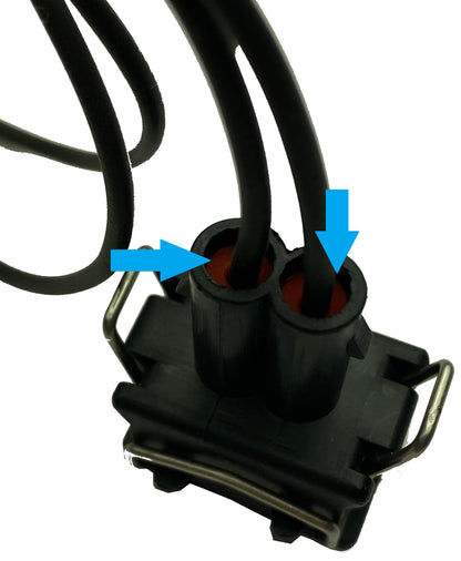 Electrical 2 way connector looms for Land Rover vehicles - Pair