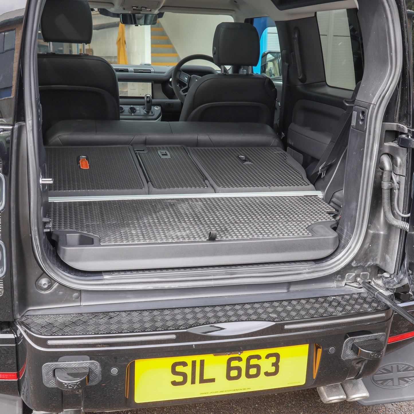 Rear Raised Floor Stowage Box for Land Rover Defender L663(90)