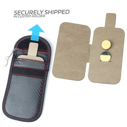 Keyfob Battery Sleeper Kit & Faraday Pouch (Anti Relay Theft)