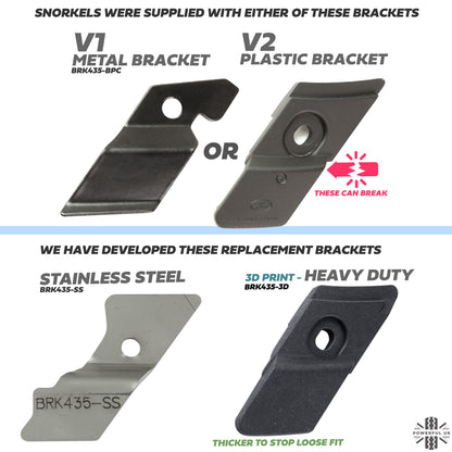 Snorkel Repair Bracket (Heavy Duty) 3D Printed for Land Rover Defender L663