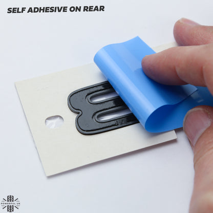 1x Genuine 'V8' Badge for Land Rover Defender L663 - Shadow Atlas