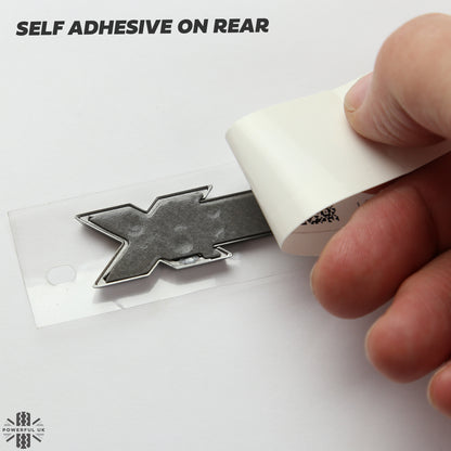 1x Genuine 'DEFENDER X' Badge for Land Rover Defender L663