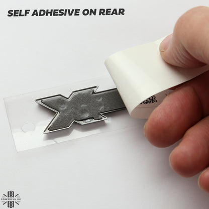 1x Genuine 'DEFENDER X' Badge for Land Rover Defender L663