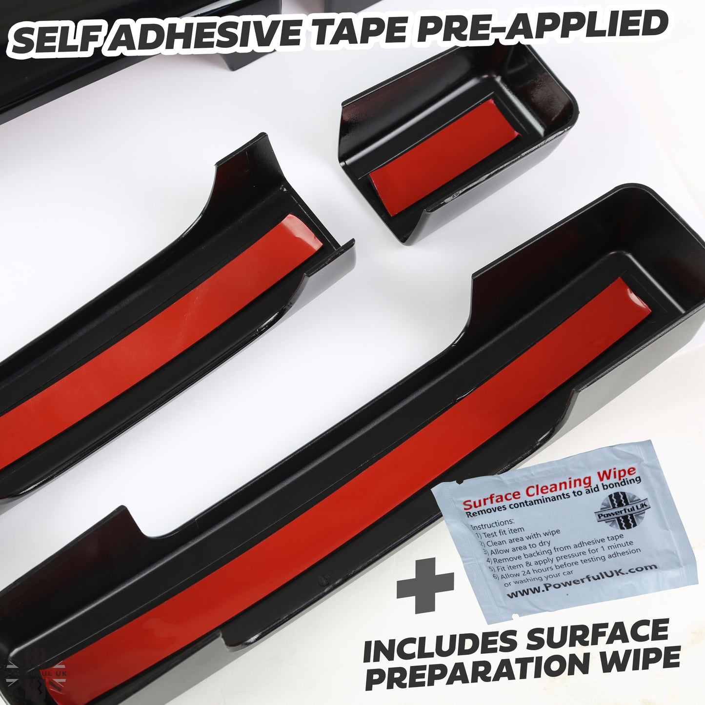 Door & Tailgate Handle Covers - Tasman Blue - for Land Rover Defender L663 (90 model)