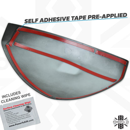 Mirror Covers - Gloss Black - for Jaguar E-Pace