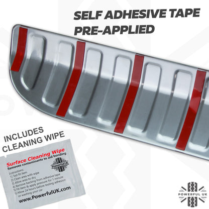 Rear Loadspace Finisher Upgrade Inserts - Stainless Steel for Range Rover Sport L494