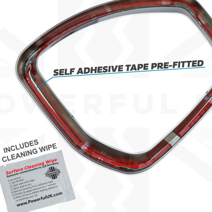 Mirror Surround Trims for Land Rover Discovery Sport - Silver