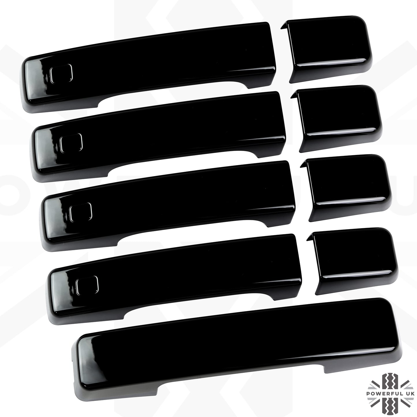 Door & Tailgate Handle Covers - Gloss Black - for Land Rover Defender L663 (110/130)