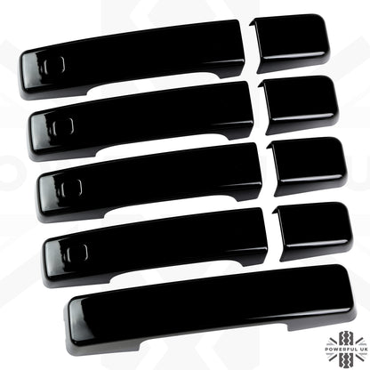 Door & Tailgate Handle Covers - Santorini Black - for Land Rover Defender L663 (110/130)