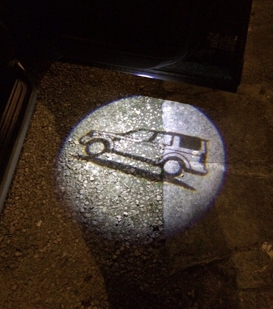 LED puddle Logo Lamp for Land Rover Discovery 3 & 4