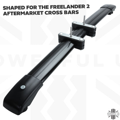 Mount Clamp Kit for the Land Rover Freelander 2 Aftermarket Cross Bars - Kit D (Stainless)