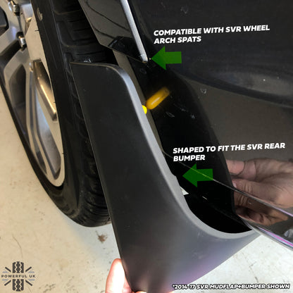 Rear Mudflaps for Range Rover Sport L494 SVR Rear Bumper 2018 - Genuine
