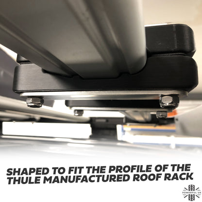 Roof Rack Mount Kit for the Thule Cross Bars - Kit A - XL Zinc Plated Steel