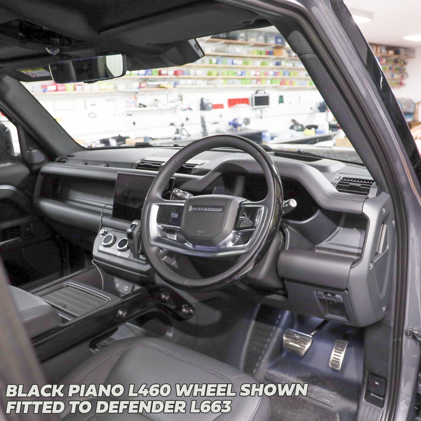 Steering Wheel - NON Heated - NO HOD - All Leather for Land Rover Defender L663