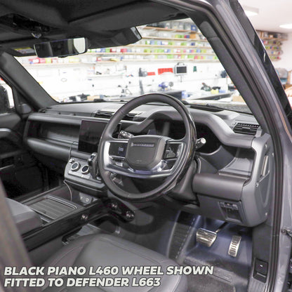 Steering Wheel - NON Heated - WITH HOD - All Leather for Land Rover Defender L663