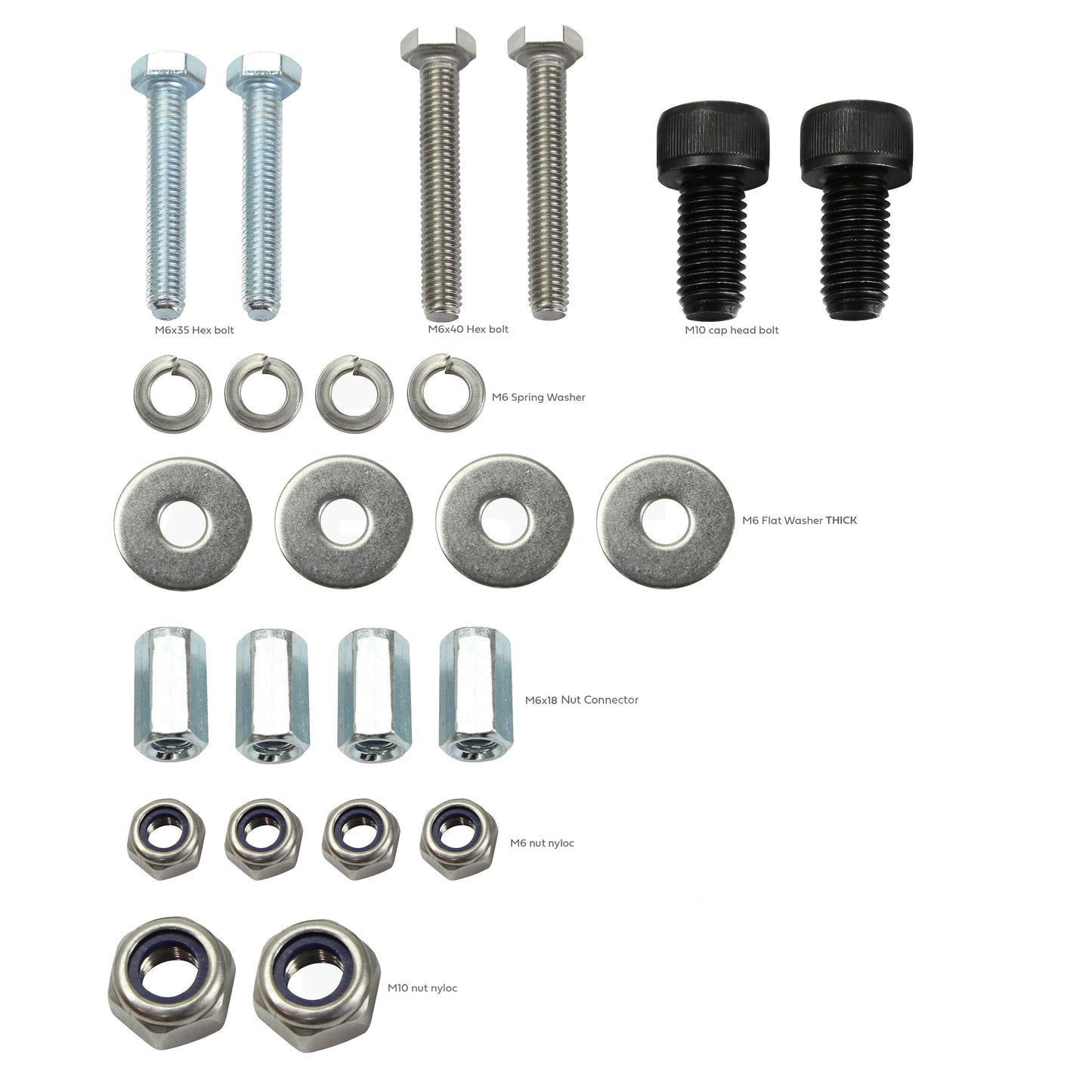 Gear Box to Molle Plate fixing kit for Land Rover Discovery 3/4