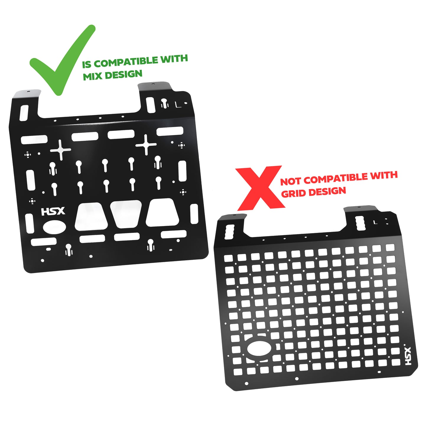 Gear Box to Molle Plate fixing kit - LEFT side for Land Rover Defender L663