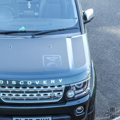 Bonnet Side Panel Decals - Large Type for Land Rover Discovery 3&4