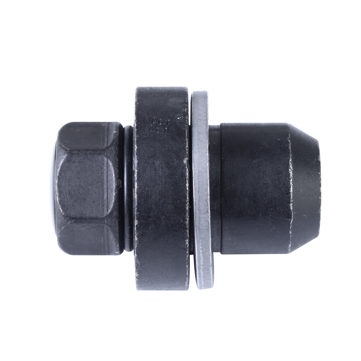Locking Wheel Nut Key + 4x Locking Nuts Kit in BLACK for Range Rover L405