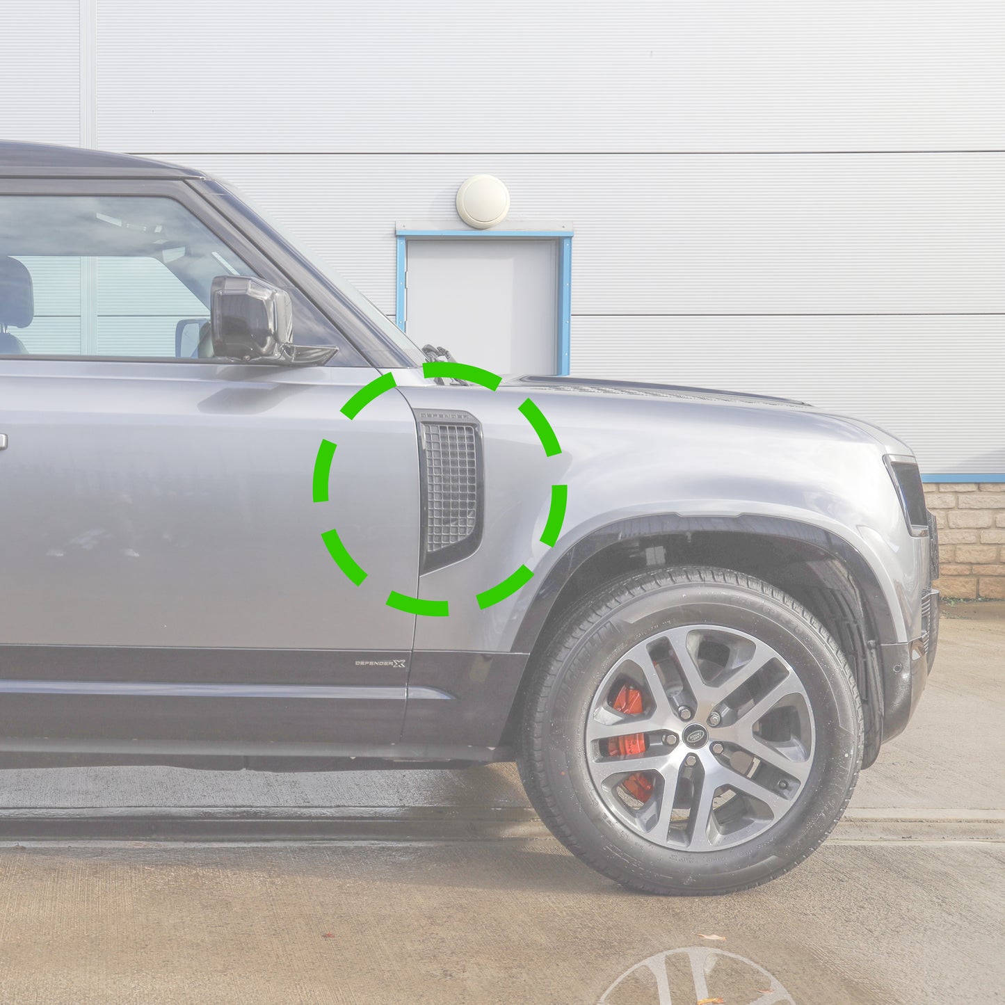 Side Vent Assemblies (Genuine Take-Offs) for Land Rover Defender L663 - Eiger Grey