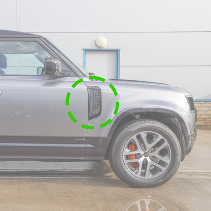 Side Vent Assemblies (Genuine Take-Offs) for Land Rover Defender L663 - Eiger Grey