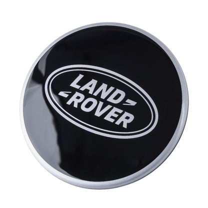 Genuine 5x ALL BLACK Alloy Wheel Centre caps for Land Rover Defender L663