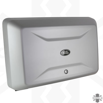 Genuine Side Mounted Box in Silver for Land Rover Defender L663 - 90 & 110