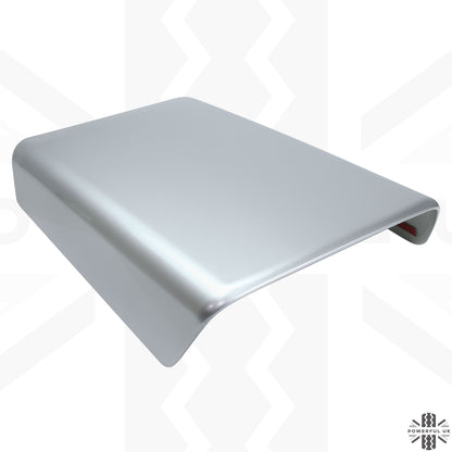 Centre Armrest Cover in Silver for Tesla Model 3 & Y