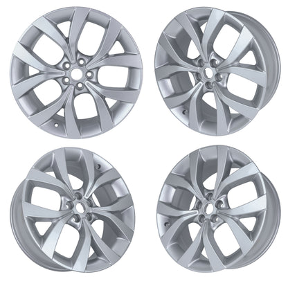 20" Alloy Wheels - Sparkle Silver - Set of 4 for Land Rover Discovery Sport Genuine