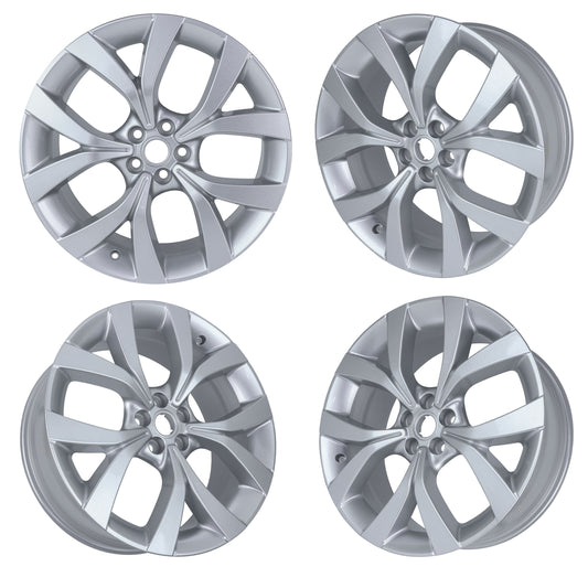 20" Alloy Wheels - Sparkle Silver - Set of 4 for Land Rover Discovery Sport Genuine