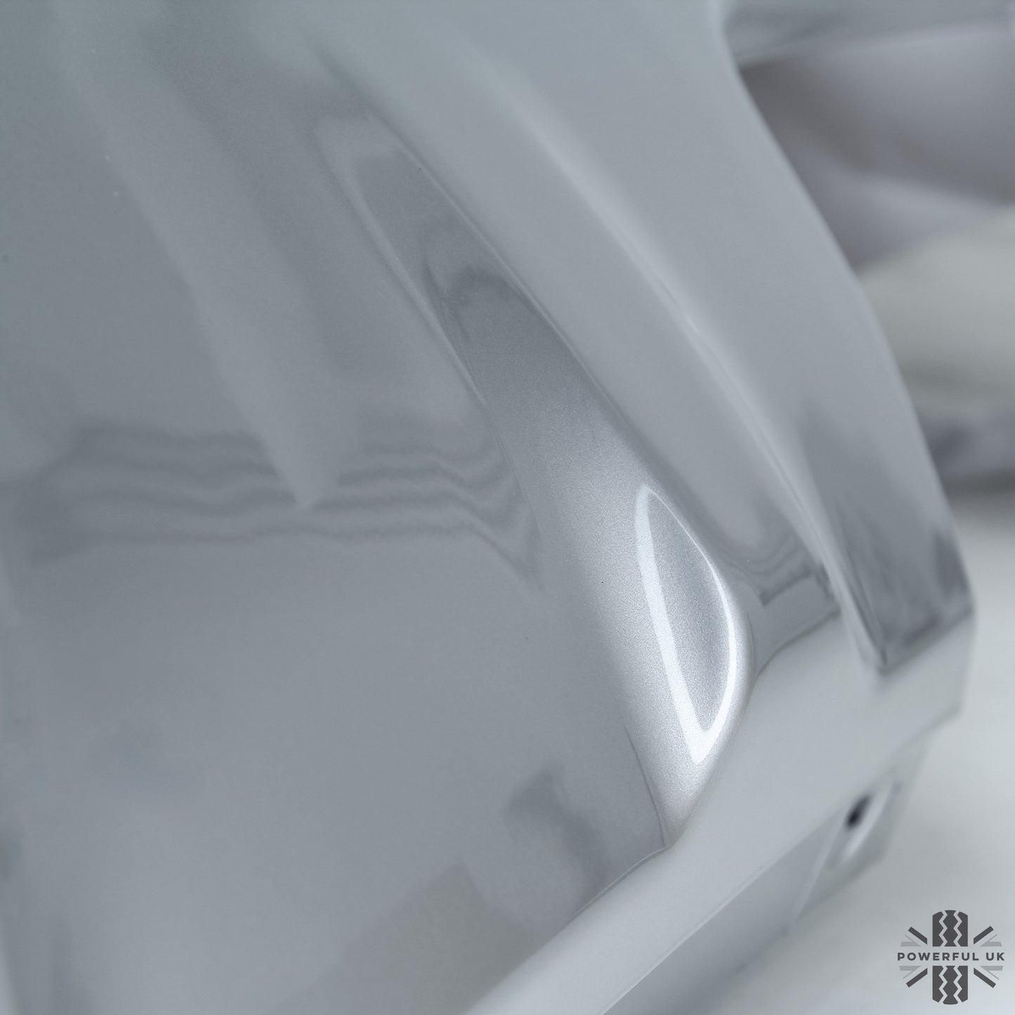 Rear Bumper "Dynamic" Tow Eye Cover FIXED TOW BAR - Silver - for Land Rover Discovery 5