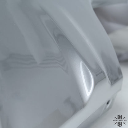 Rear Bumper "Dynamic" Tow Eye Cover FIXED TOW BAR - Silver - for Land Rover Discovery 5