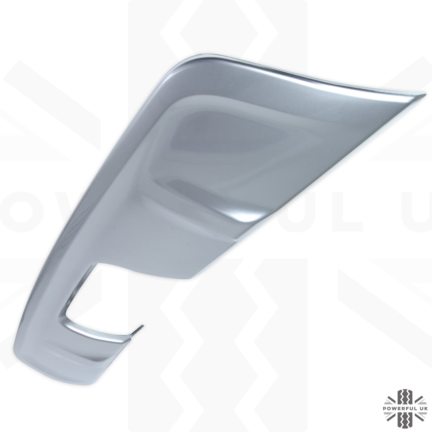 Rear Bumper "Dynamic" Tow Eye Cover FIXED TOW BAR - Silver - for Land Rover Discovery 5