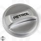Fuel Filler Cap Cover for Land Rover Defender L663 - Petrol (Vented) - Silver