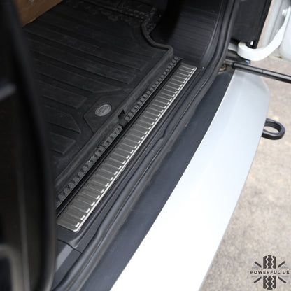 Rear Loadspace Finisher INSERT - Stainless - for Land Rover Defender L663