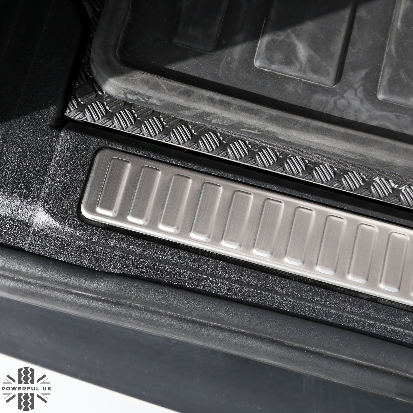 Rear Loadspace Finisher INSERT - Stainless - for Land Rover Defender L663