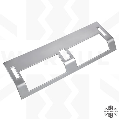 Centre Air Vent Cover Trim - Silver - for Land Rover Defender L663