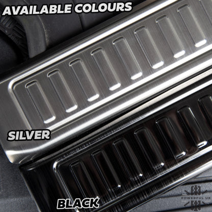 Rear Loadspace Finisher COVER - Stainless - for Land Rover Defender L663