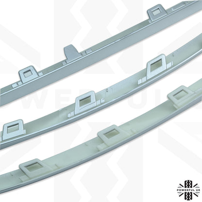 Front Bumper Lower Trim - Silver for Range Rover L405 2018