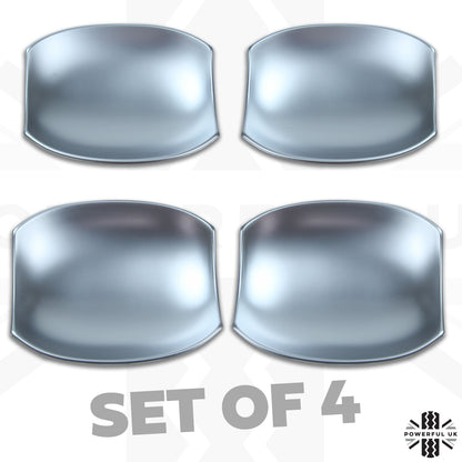 Door Handle Scuff Plates (4 pc) - Silver - for Land Rover Discovery 5